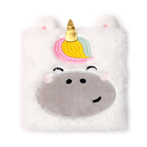 Adoramals Adoracorn Plush Unicorn Notebook for kids stationery front