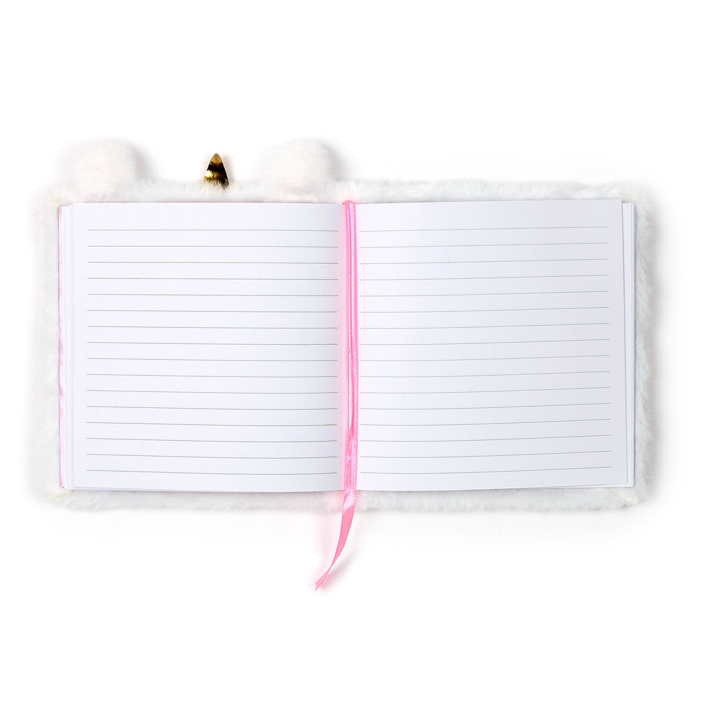 Adoramals Adoracorn Plush Unicorn Notebook for kids stationery open middle