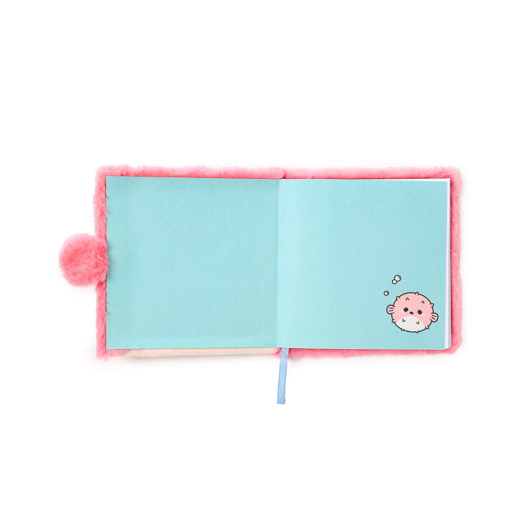 Adoramals Puff the Pufferfish Plush Notebook