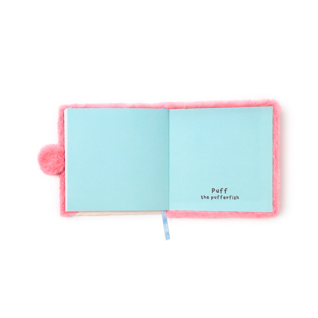 Adoramals Puff the Pufferfish Plush Notebook