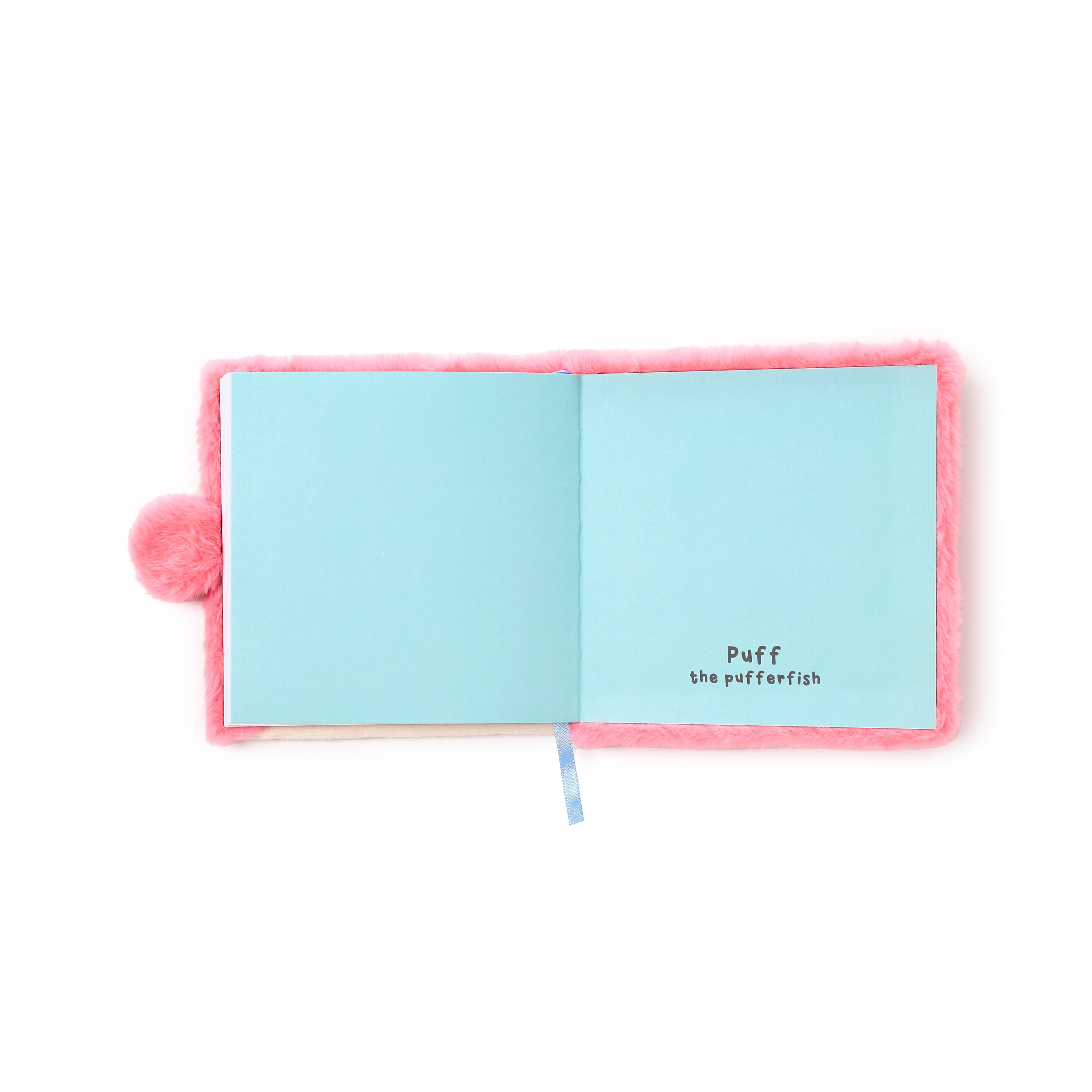Adoramals Puff the Pufferfish Plush Notebook