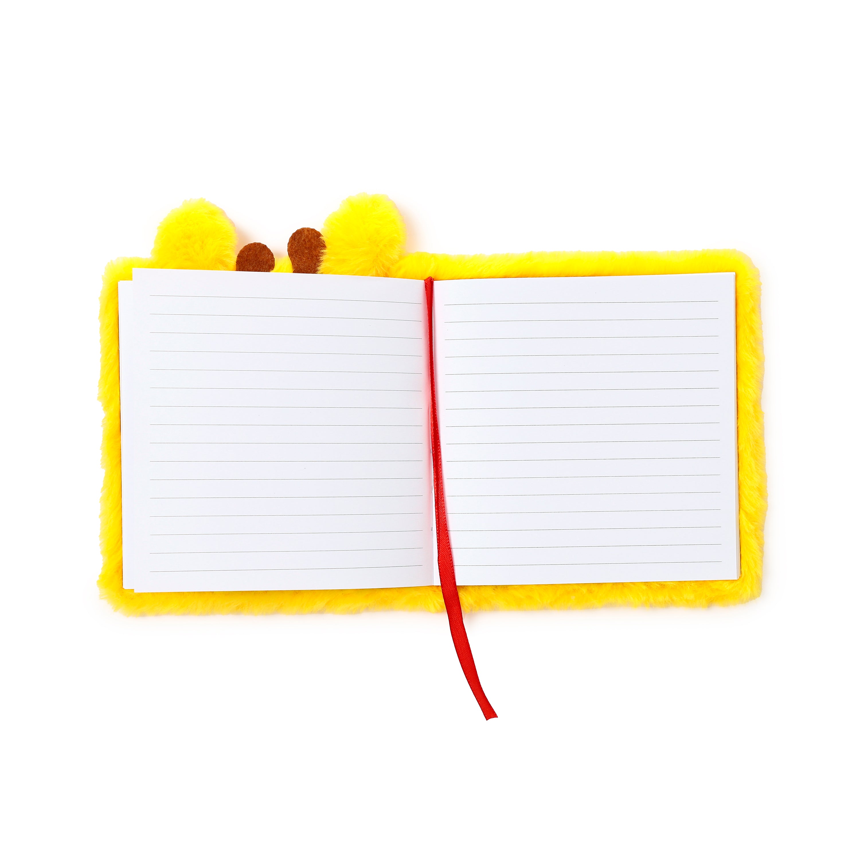 Adoramals Raffi the Giraffe Plush Notebook Open Middle