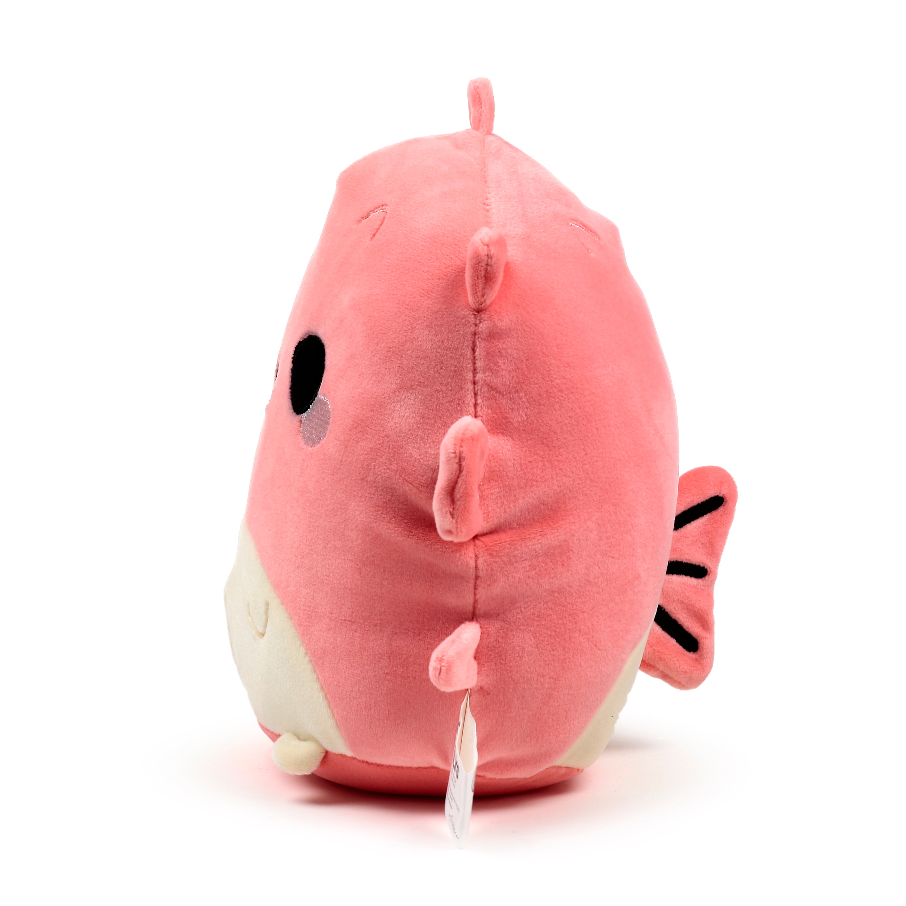 23cm teal pufferfish soft toy for ocean-themed nursery décor right.