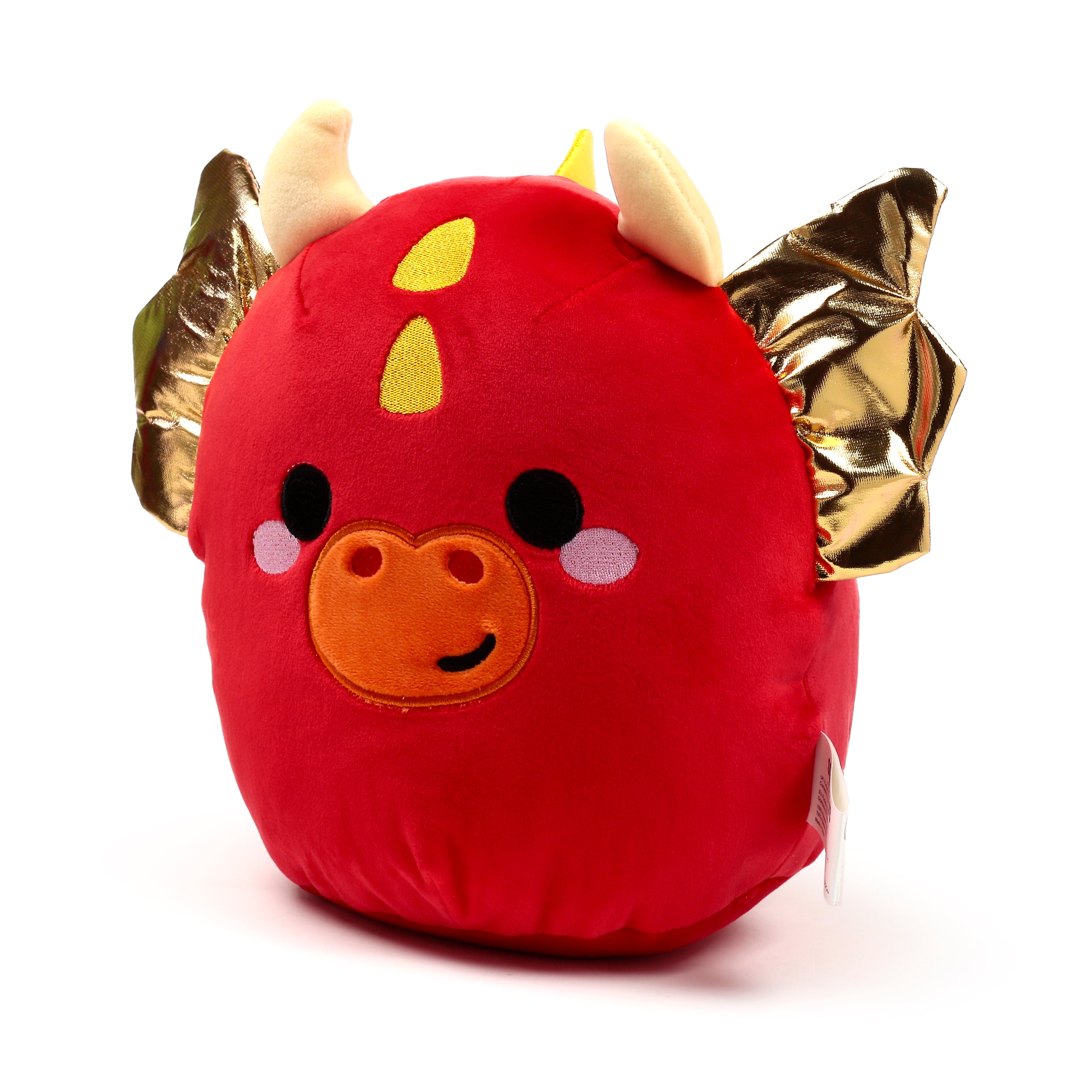 Roscoe the Dragon from the Adoramagic collection, a mythical soft Velboa toy for dragon lovers right.